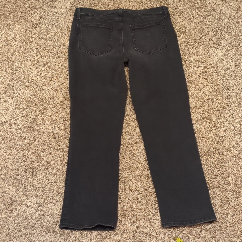 Paige Cindy endless night black high rise straight leg jeans - Picture 10 of 10
